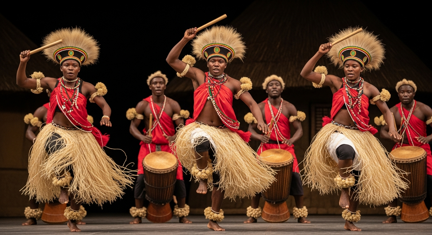 Traditional Intore dance